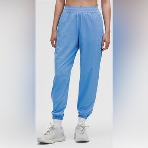 Lululemon Adapted State Perforated Joggers- 10- Poolside Blue